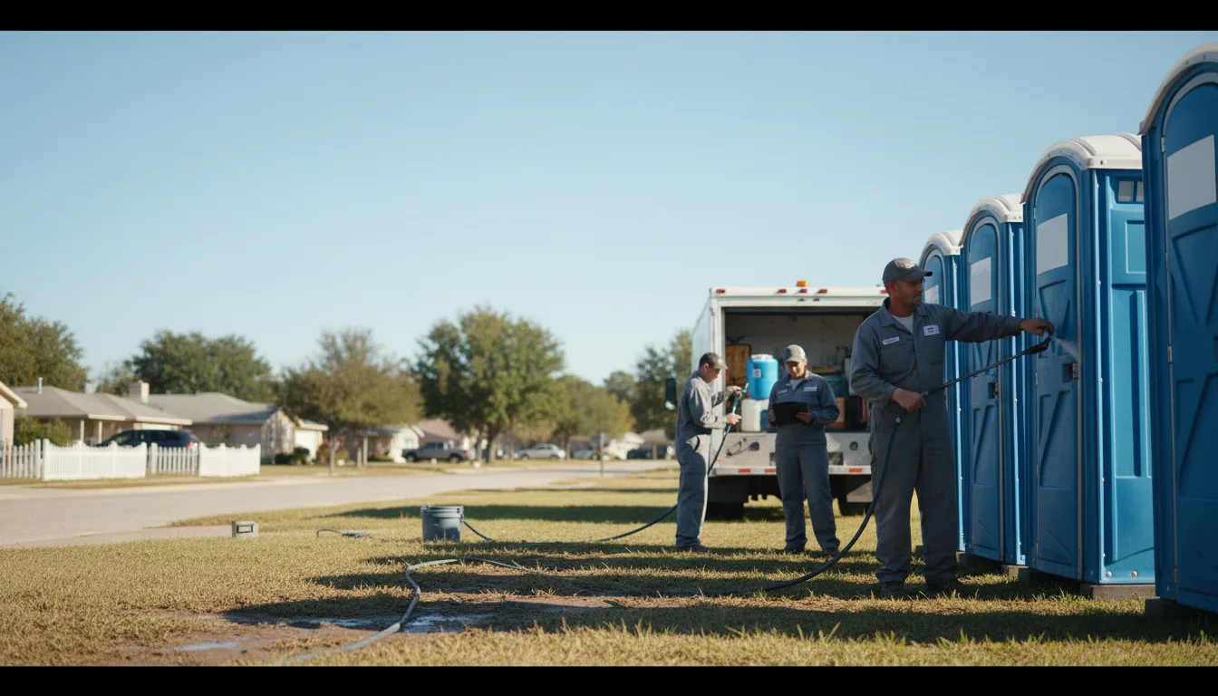 Long-Term Portable Toilet Rental in Storm Lake, IA near me